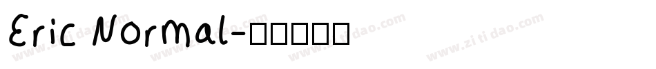 Eric Normal字体转换
